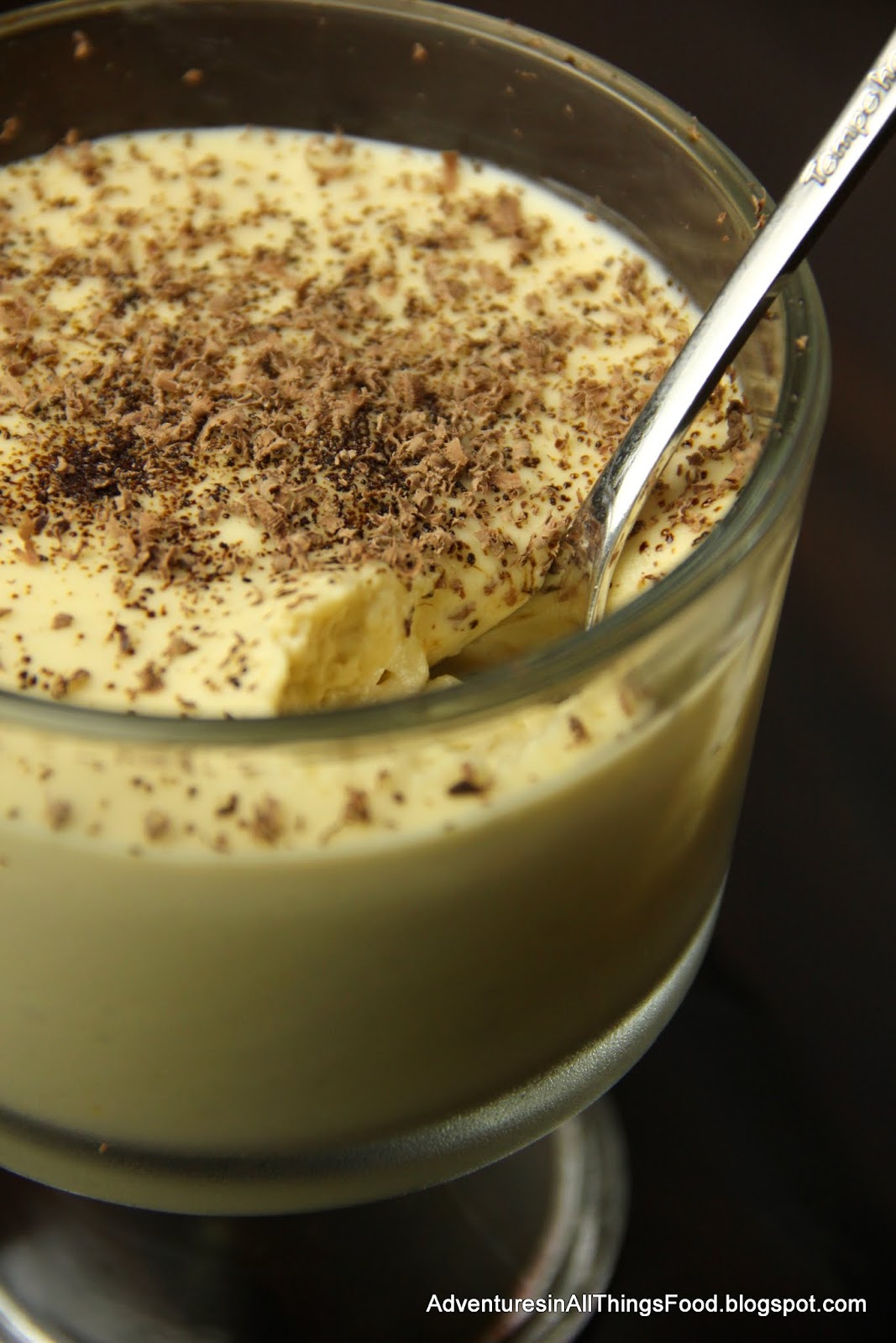 Adventures in all things food White Chocolate Kahlua Mousse 