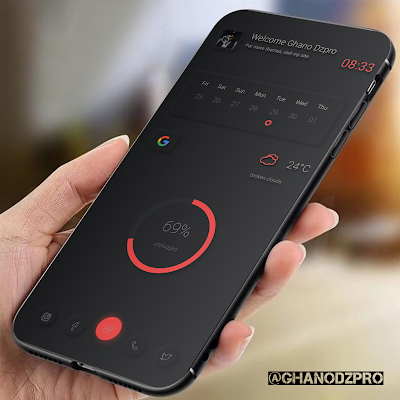Free dark theme for klwp 1 page