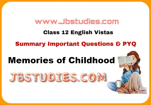 Solutions Class 12 English Vistas Chapter 8