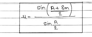 Prism Formula