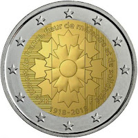 Ranska erikoiseuro kolikko 2018