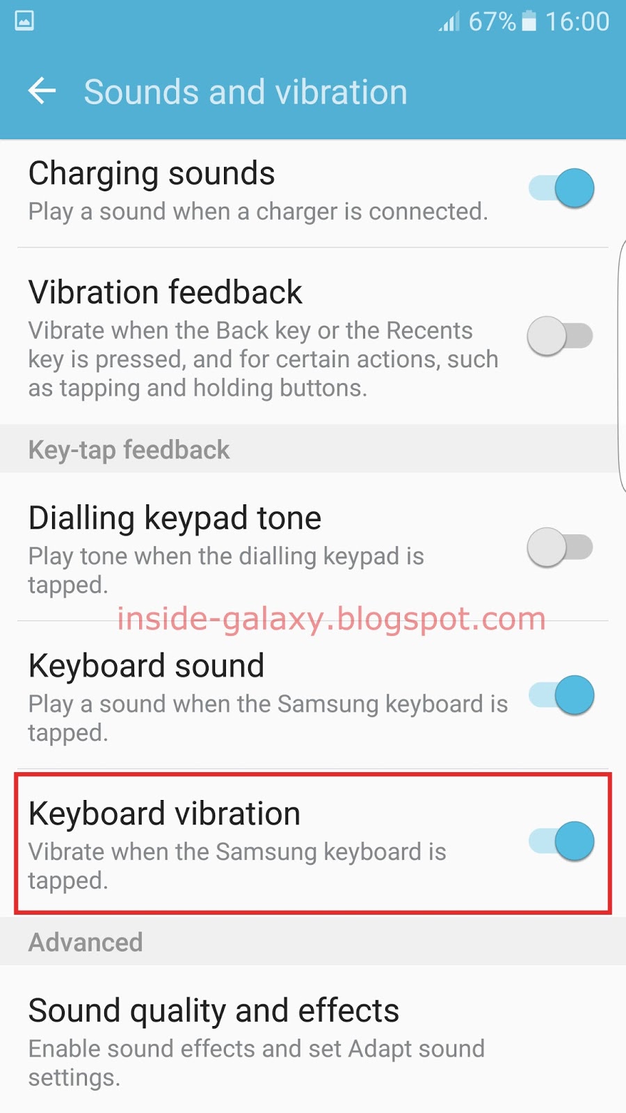 Inside Galaxy Samsung Galaxy S7 Edge How to Enable or Disable