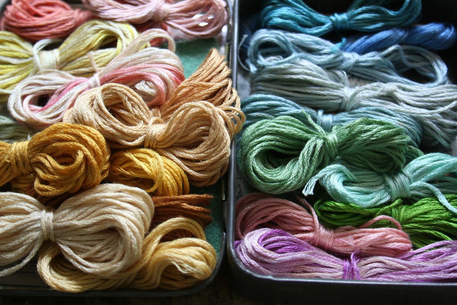 the adventures of bluegirlxo hand dyed embroidery floss tutorial...