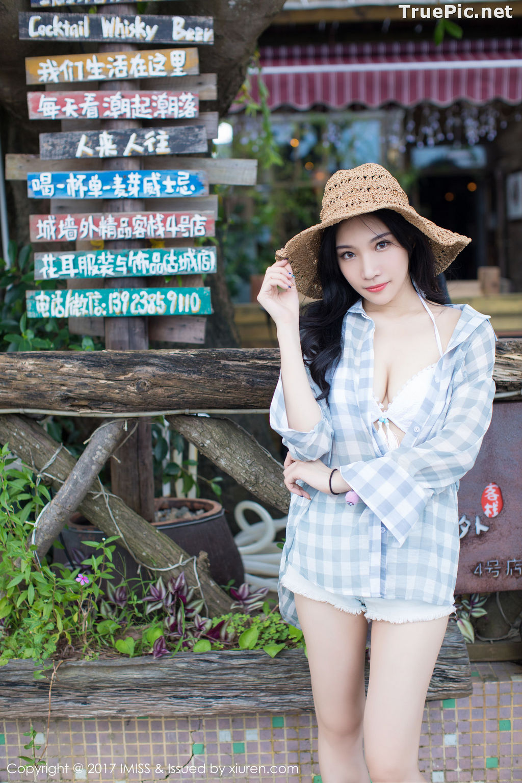 Image IMISS Vol.182 – Chinese Model Xiao Hu Li (小狐狸Sica) – Beachwear Fashion - TruePic.net - Picture-24
