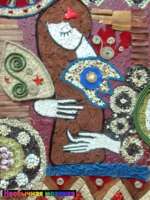 Картины из мусора своими руками