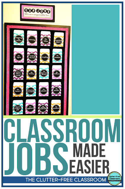 Classroom Job Chart Printable