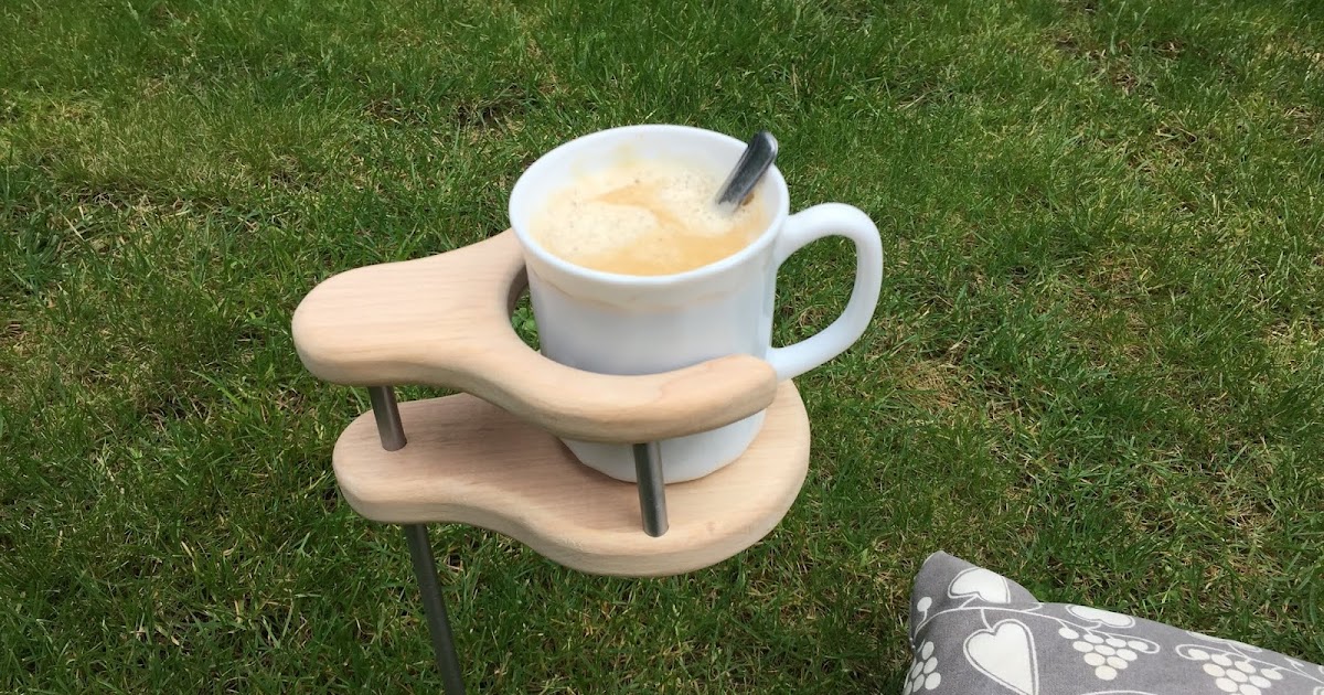 Wisboey 2 Stück Faltbarer Kaffeetassenhalter - Drehbar & Tragbar Für Unterwegs