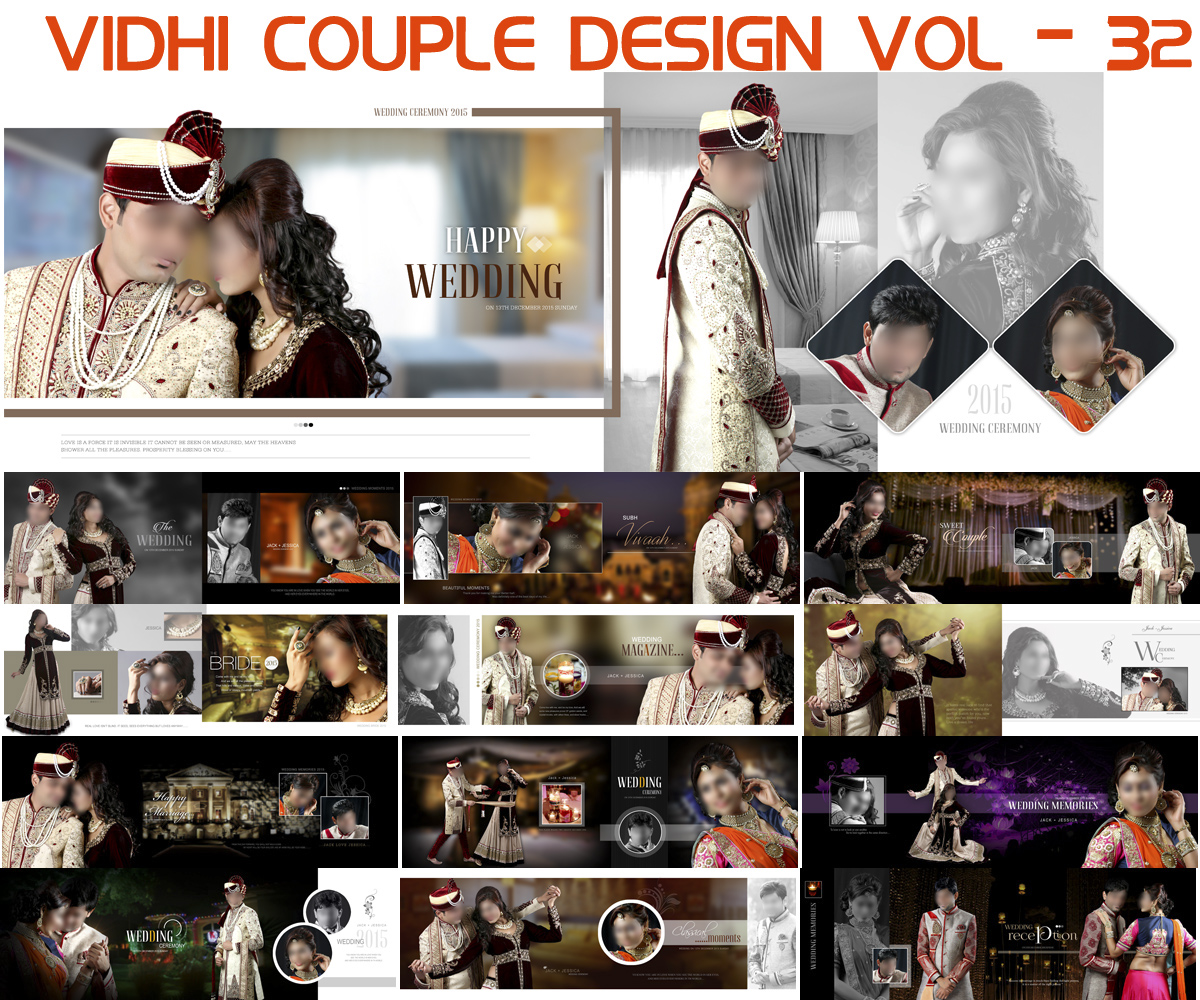 Karizma, Indigo, Canvera, Photobook, 12X36   and 12x18 PSD Templates