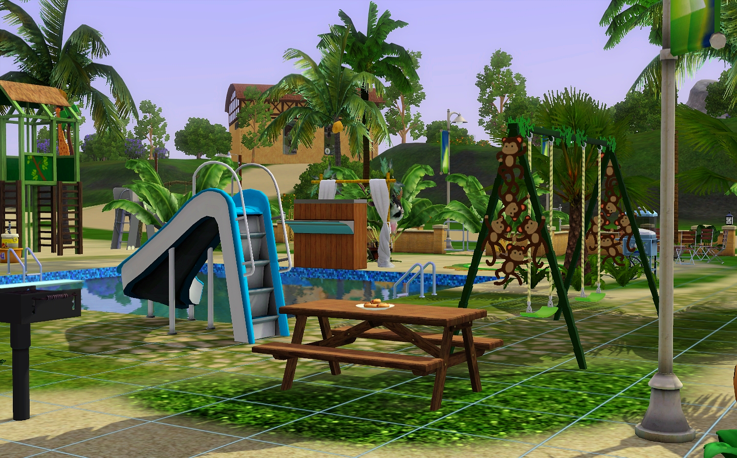 SimWepaGrande Sim Park N Grill Jungle