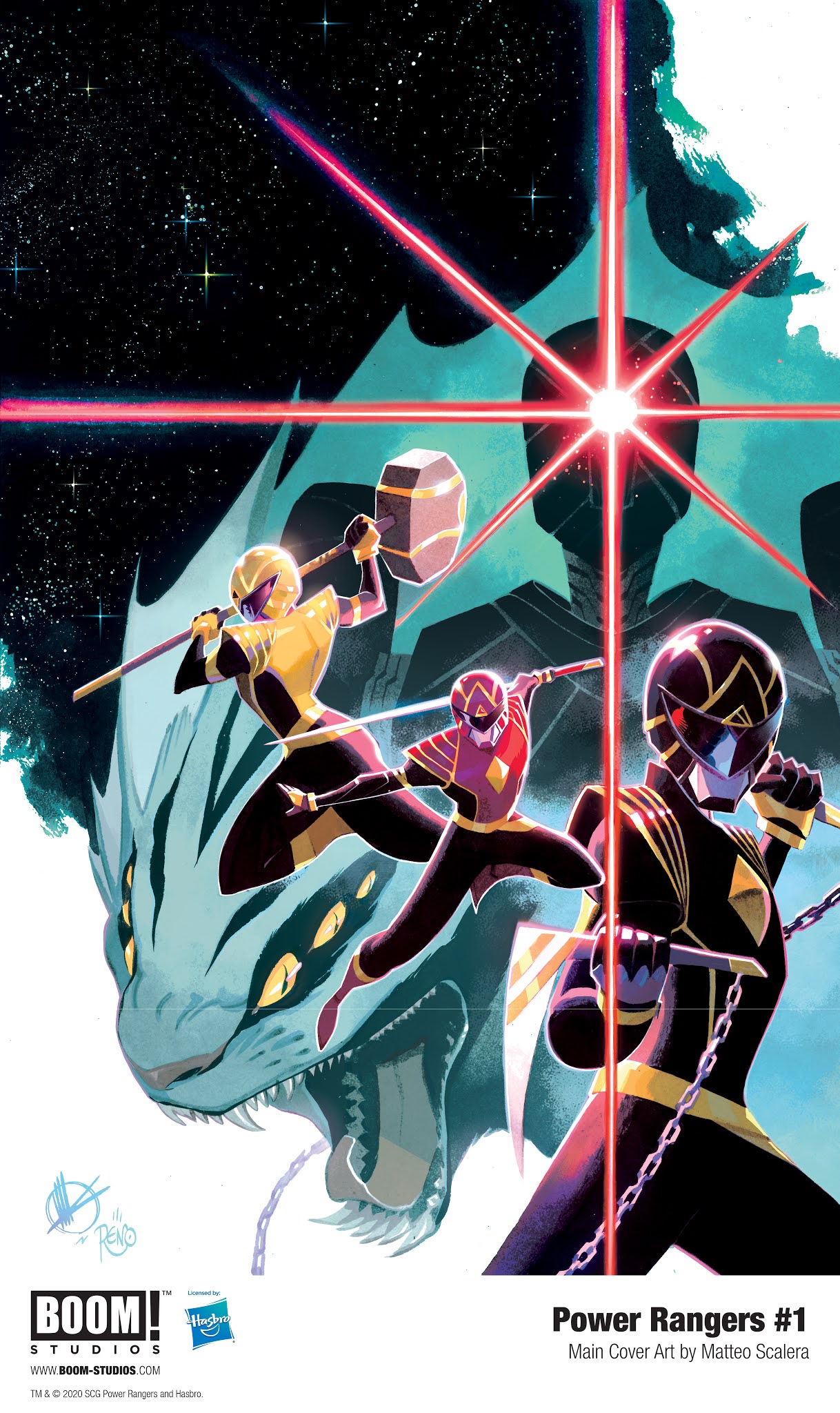 NickALive!: BOOM! Studios Unveils First Look at 'Power Rangers #1