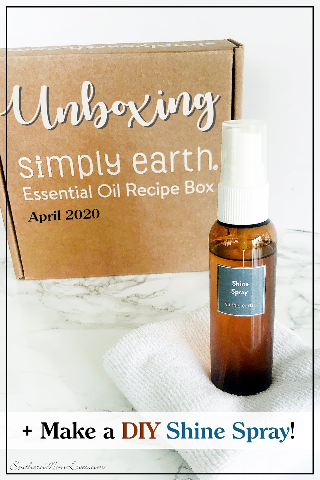 Southern Mom Loves Simply Earth Essential Oil Recipe Box {April 2020