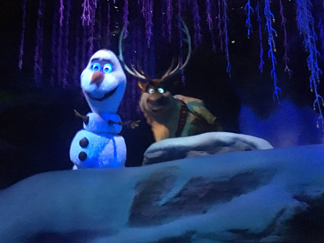 Olaf and Sven Animatronics Frozen Ever After Epcot