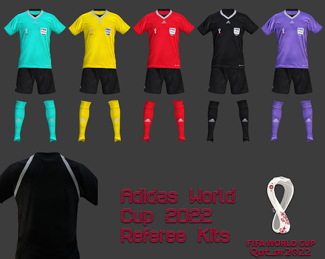 World Cup Referee Kits 2022 For eFootball PES 2021