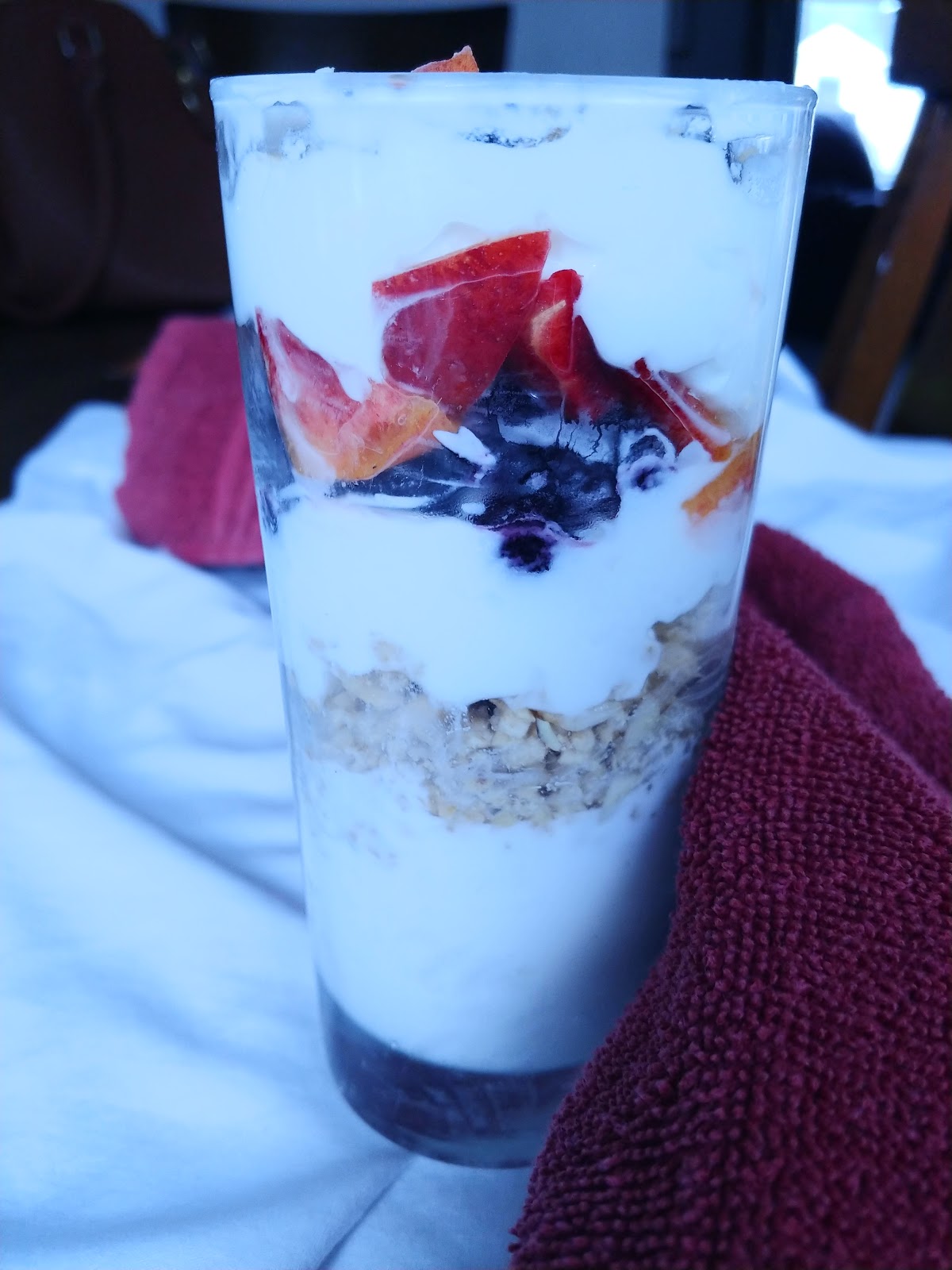 Dinner at the Johns Yogurt Parfait