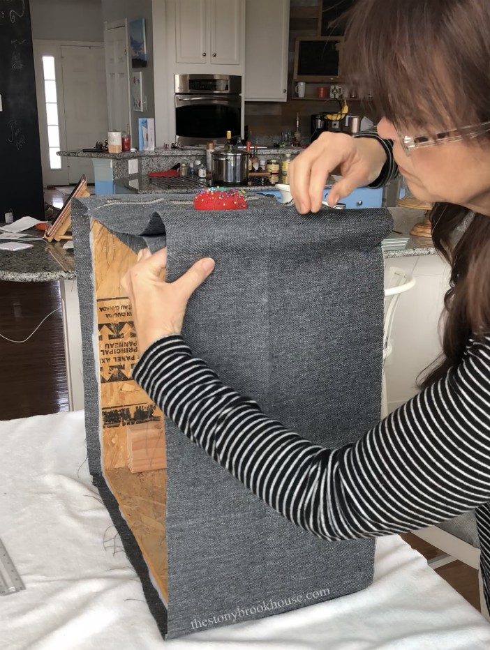 Pinning seam to fit
