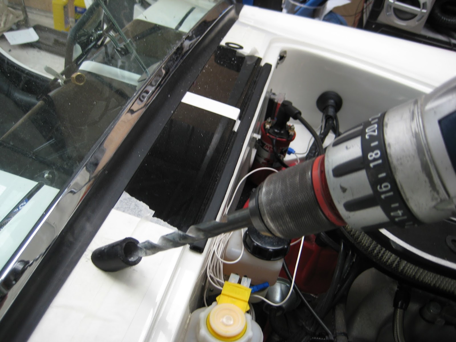 Keith's Cobra Build Wiper Motor and Spindles