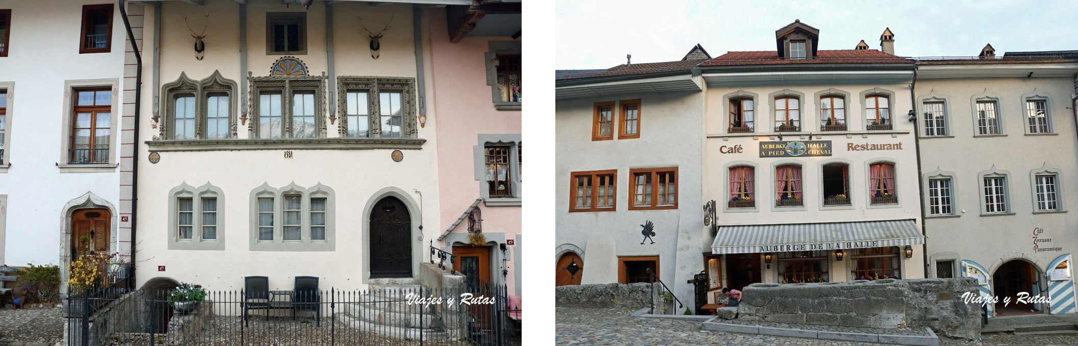 Casas de Gruyere, Suiza