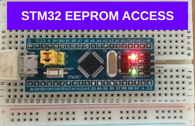 STM32 EEPROM Emulation Arduino Library