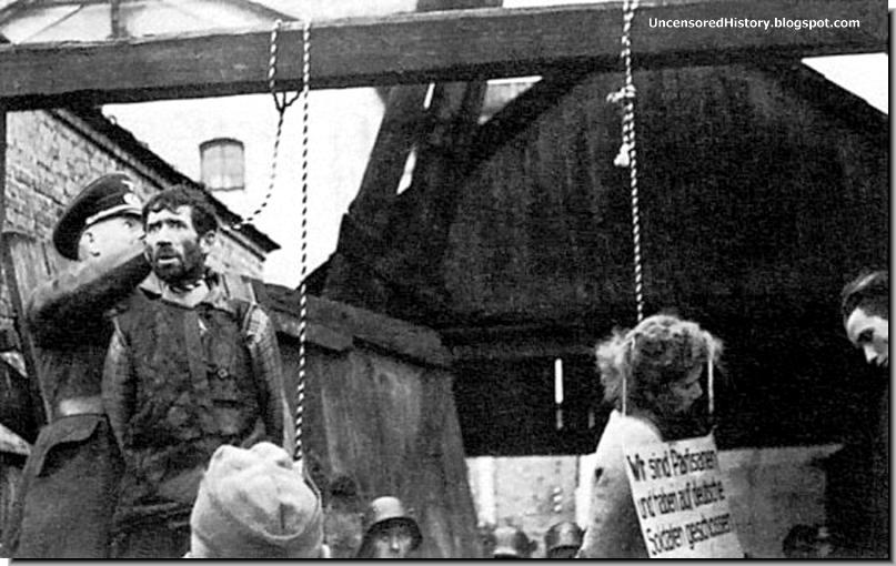 execution by hanging in ww2