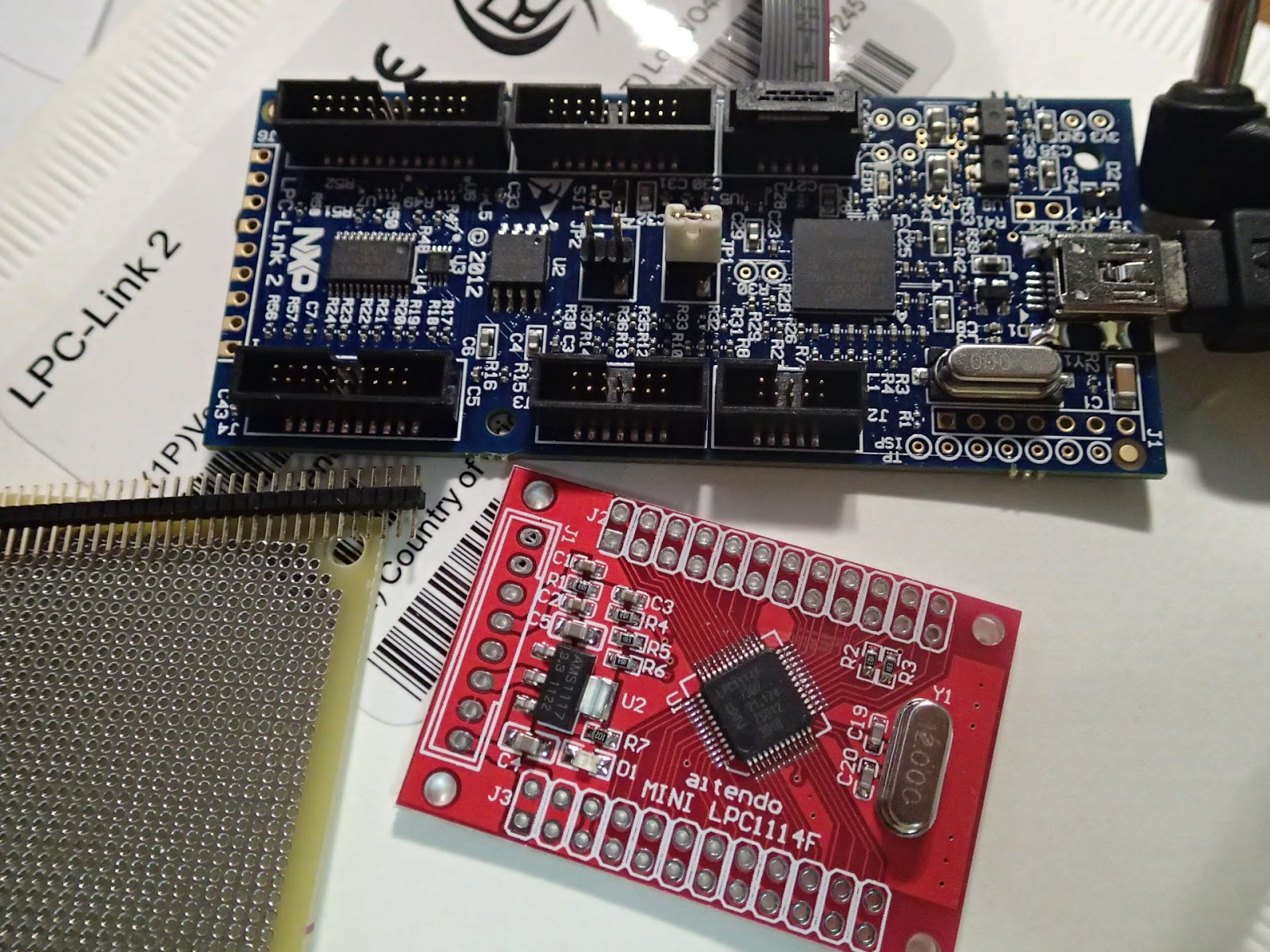[電子工作]LPC-Link2とaitendoのLPC1114Fボード | fenrir's memorandum