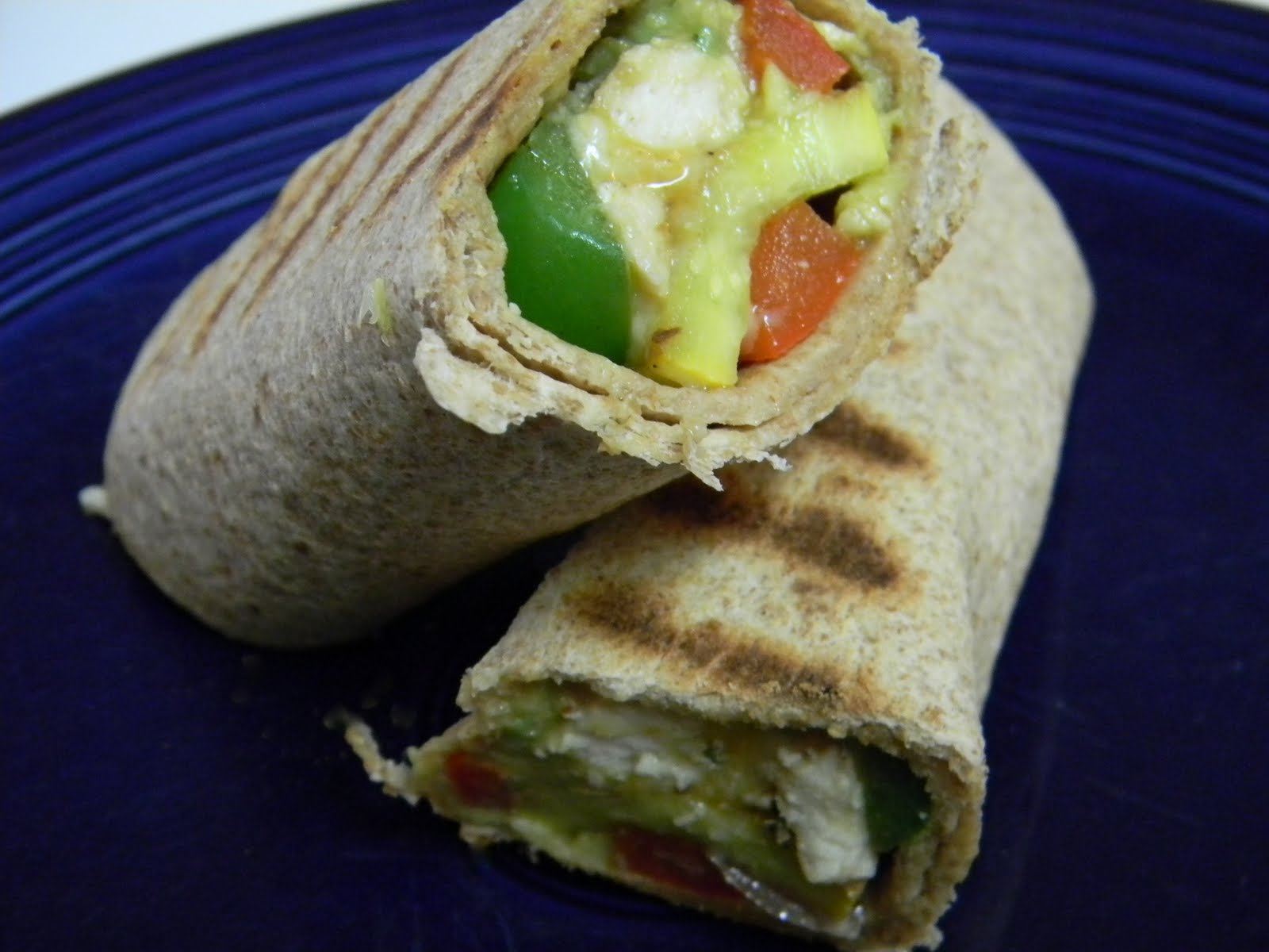 Mintleaf Memoirs Grilled Fajita Wraps