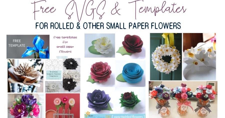 Download Free Templates Tutorials For Making Rolled Other Small Paper Flowers PSD Mockup Templates