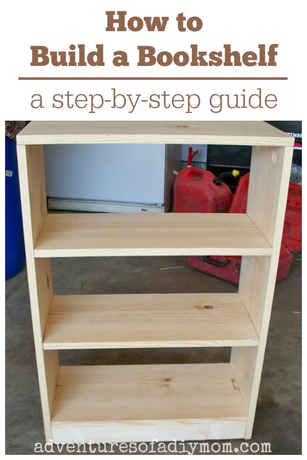 Minimalist How To Build A Simple Bookcase 