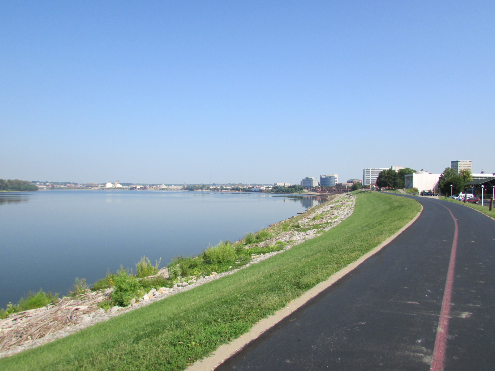 Murray & Candace's Adventures The Ohio River in Evansville...