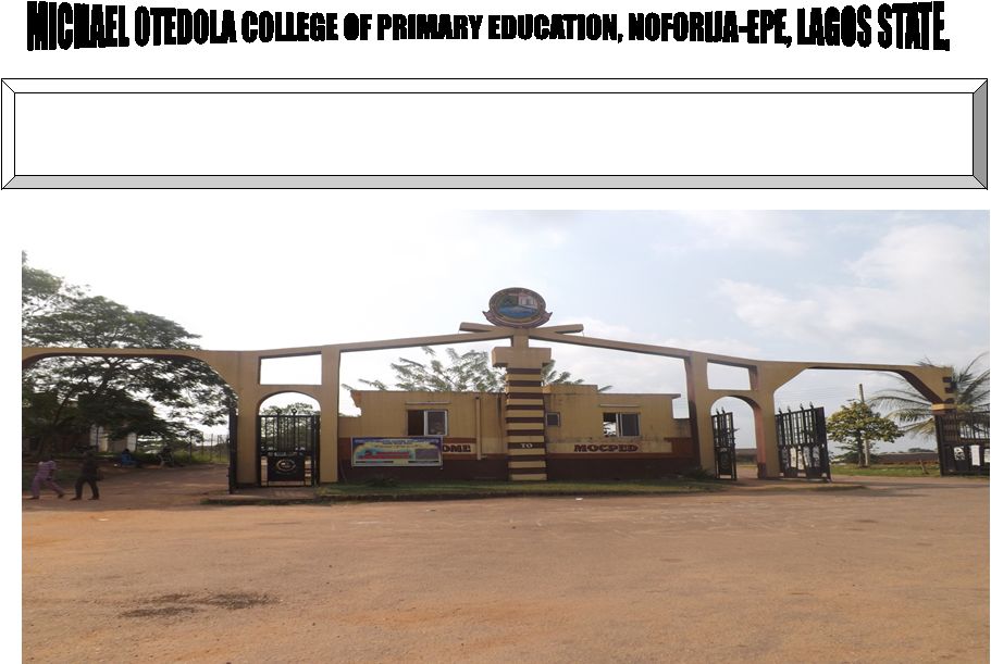 MOCPED School Fees Schedule 2021/2022 NCE & Degree