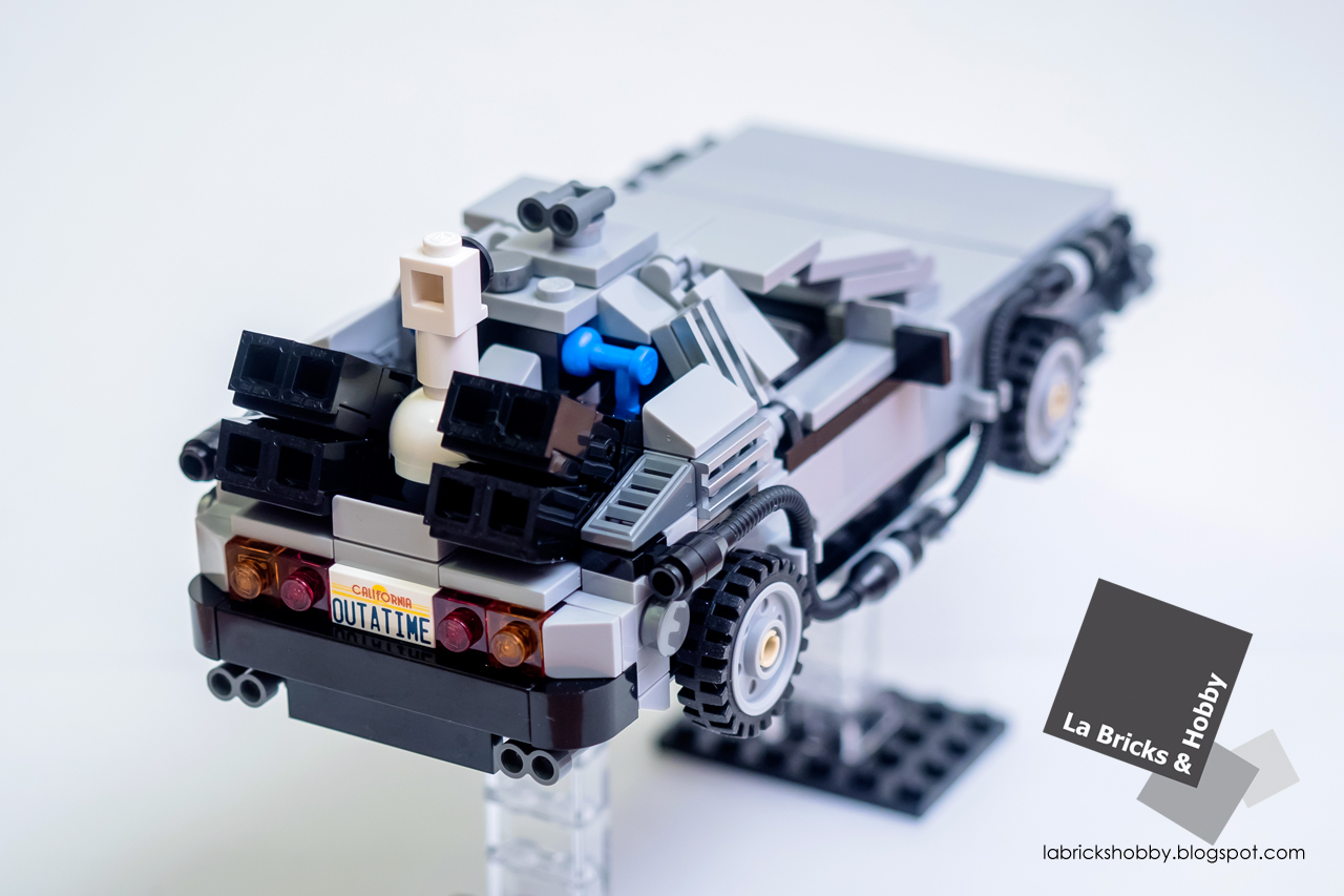 La Bricks & Hobby: LEGO The DeLorean Time Machine Modification (21103 ...