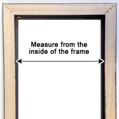 how to measure a picture frame