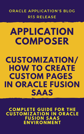 Online Fusion Application Composer/Customization Book