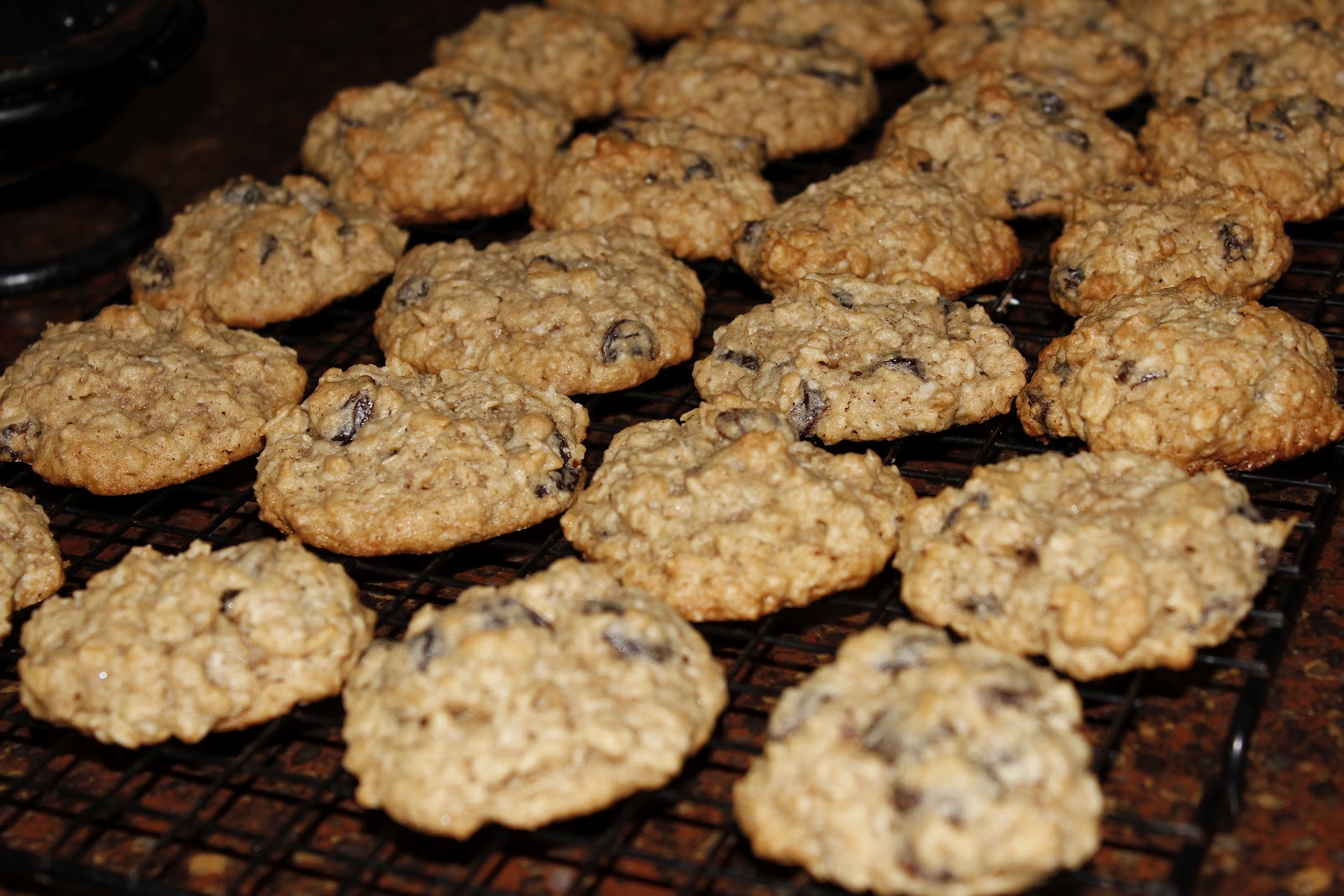 The UnPampered Chef oatmeal raisin cookies