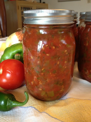 Tomatoes, Salsa, peppers, canning