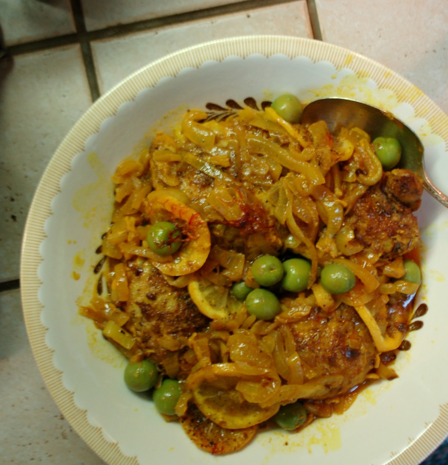 The Spice Garden Nigel Slater's Chicken, Olives, and Lemons