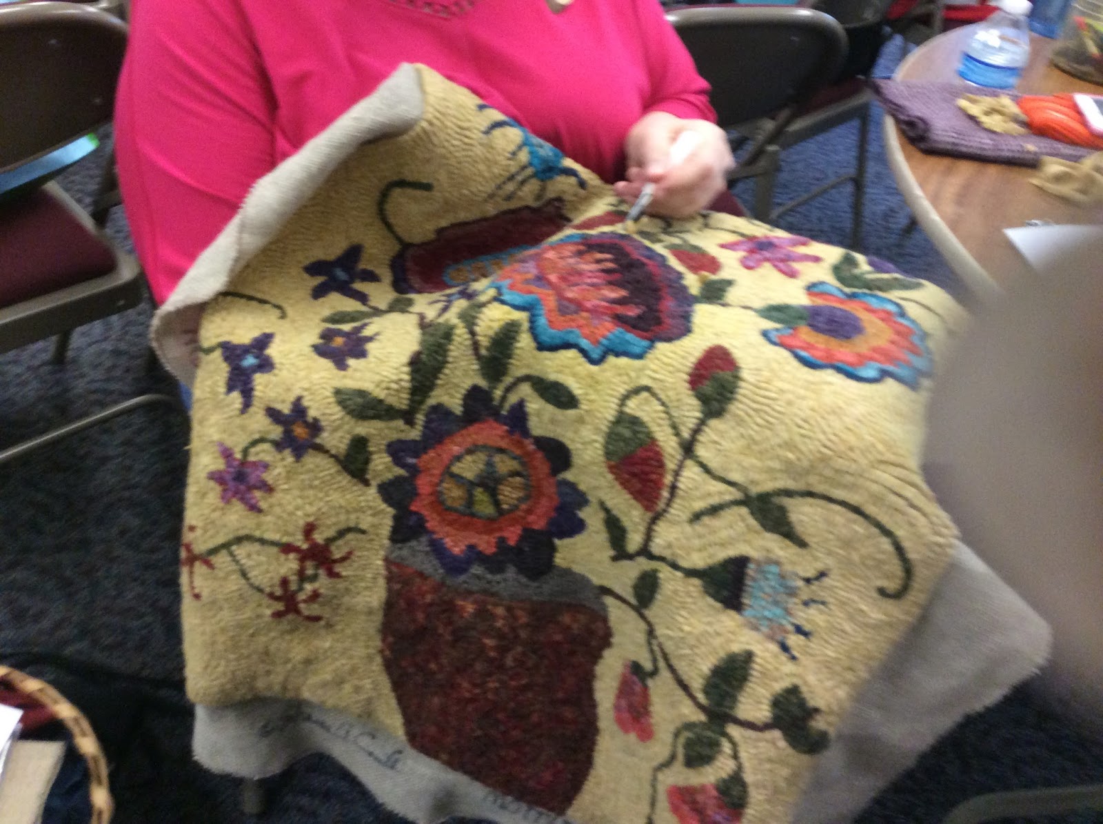 Ali Strebel April 28 Miami Valley Rug Hooking Guild