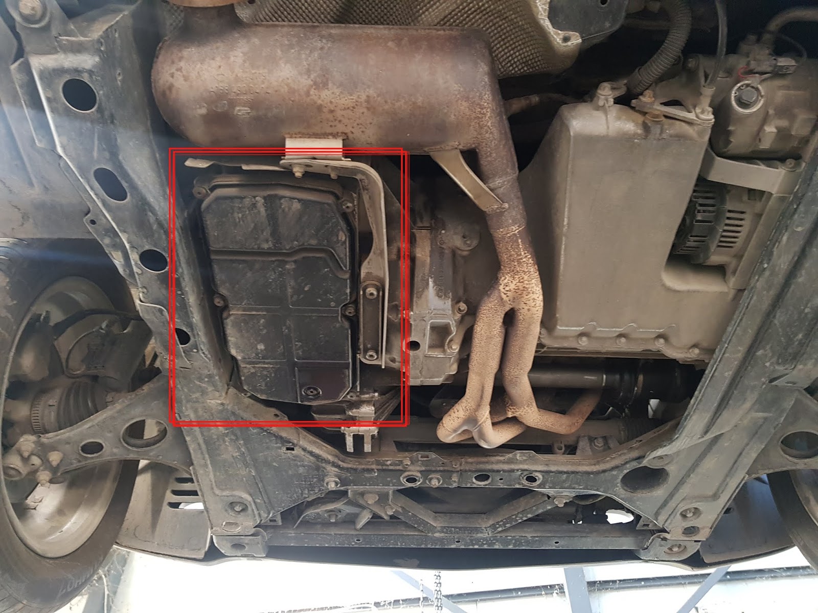 Car repair and service by yourself Mercedes A class W168 gearbox oil