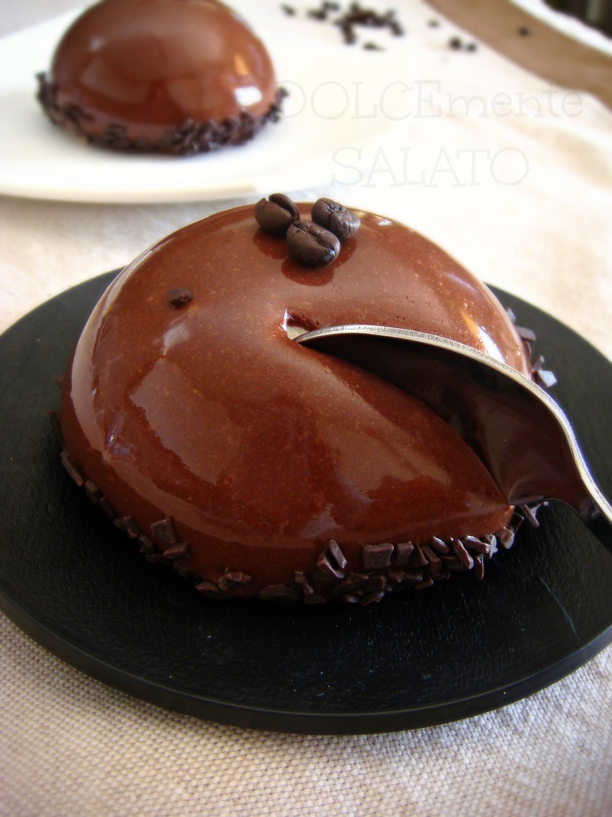 DOLCEmente SALATO: Spumone al mascarpone con glassa barry DOLCEmente SALATO: Spumone al mascarpone con glassa barry