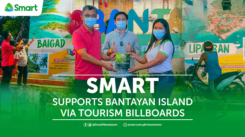 Smart helps put up 25 tourism billboards in Bantayan Island