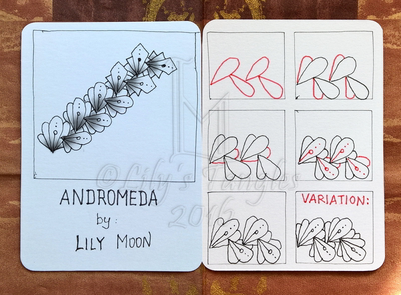 Lily's Tangles: My new pattern: Andromeda