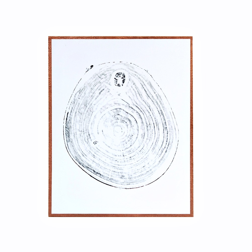 DIY Wood Slice Print