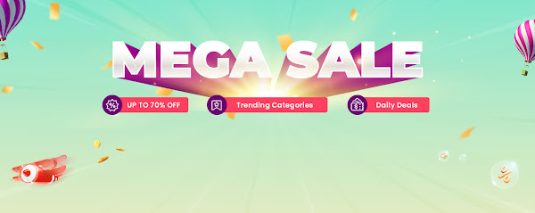Mega Sale - Grande promoção a decorrer na Geekbuying