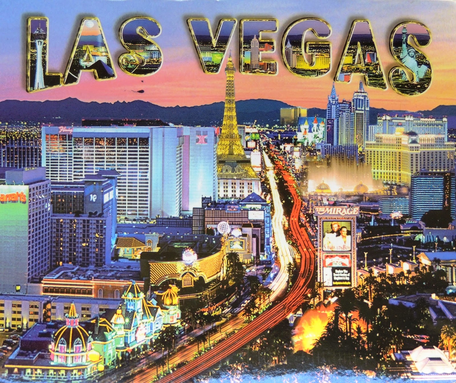 Namaste Postcards USA Las Vegas
