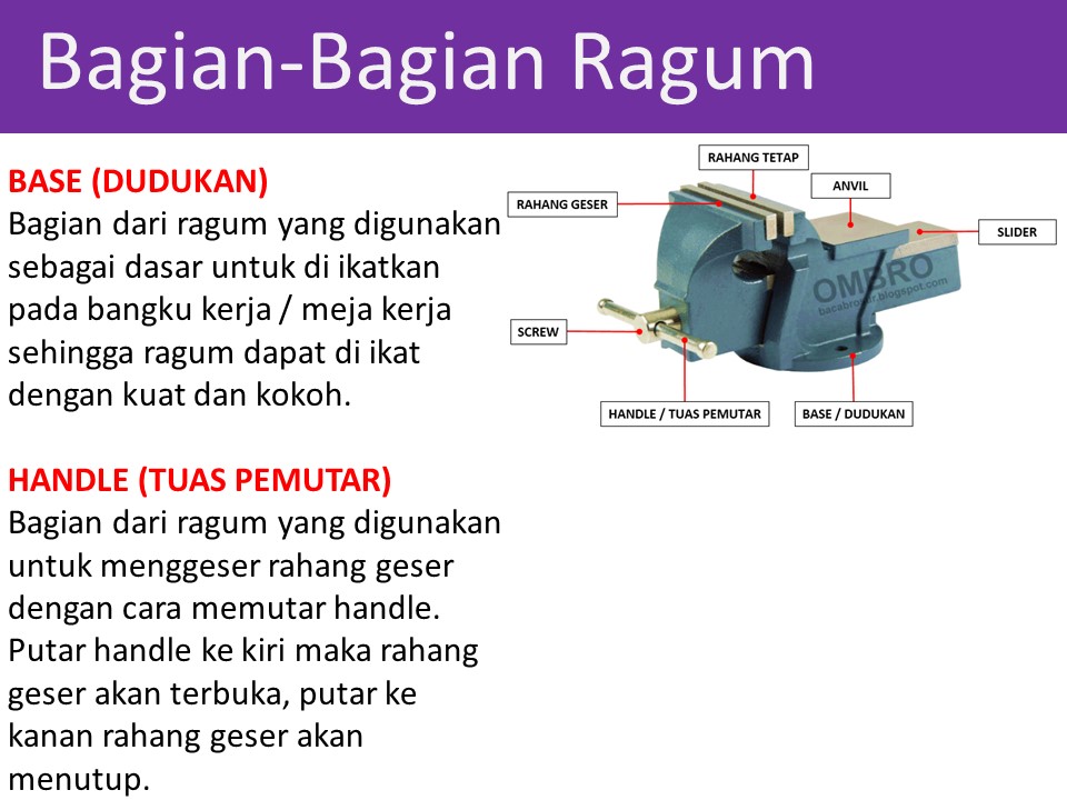Peralatan Tangan Ragum Blog Edukasi