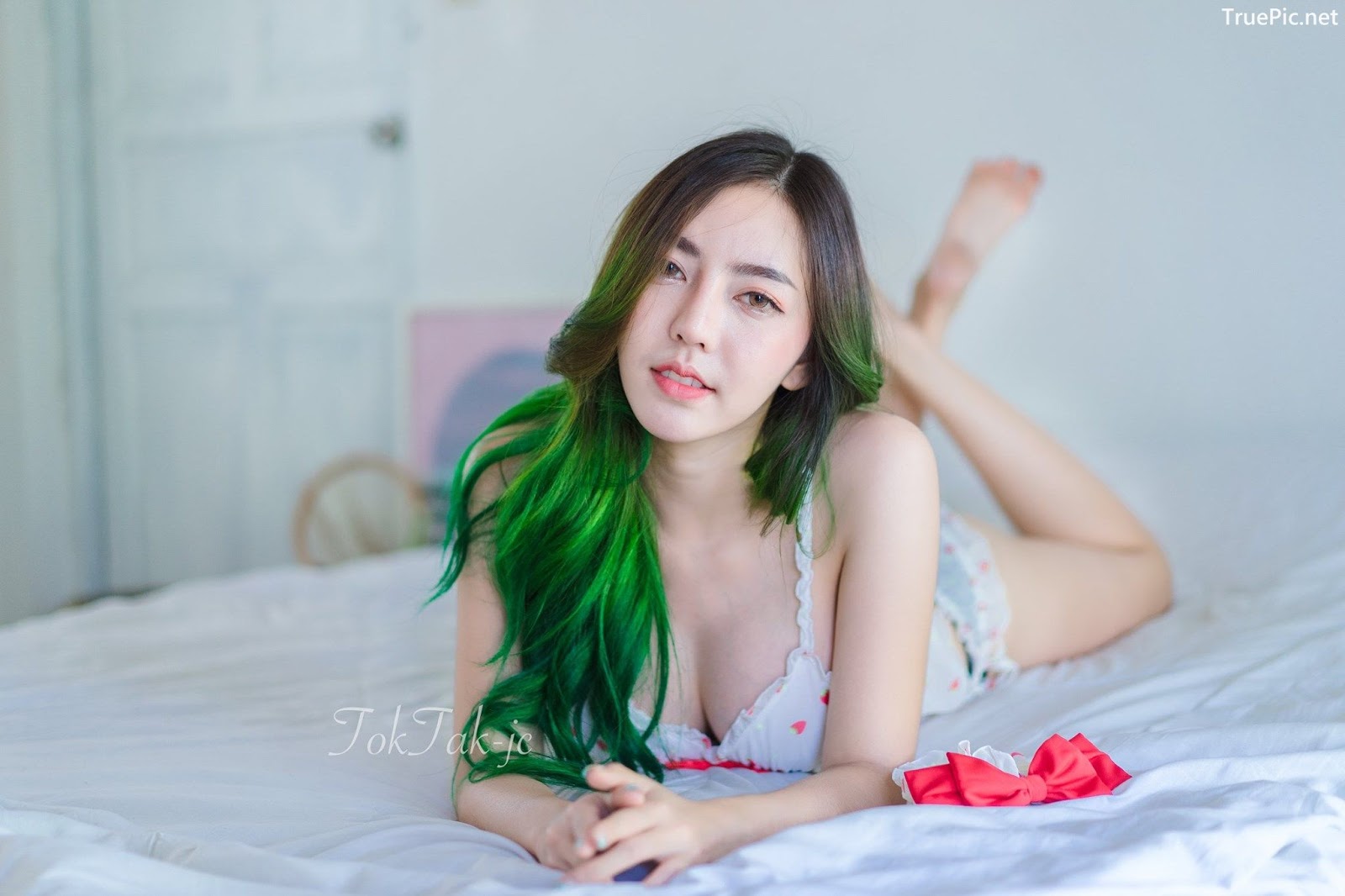 Image Thailand Model - Champ Phawida - Morning Sexy Sleepwear - TruePic.net - Picture-17