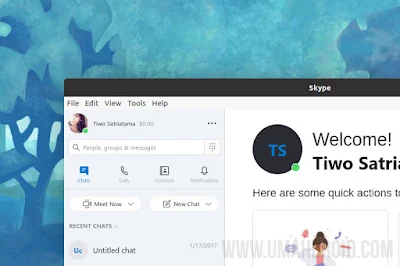 Cara Install Skype Linux Lewat Terminal