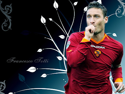 Fransesco Totti goal celebration wallpaper