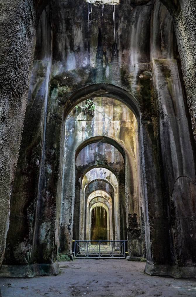The largest and oldest cistern of the Roman Empire
