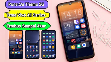 Tema Vivo: Tema Gratis Vivo Y20 | Y20s | Y12 | Y91 (Pure OS Theme)