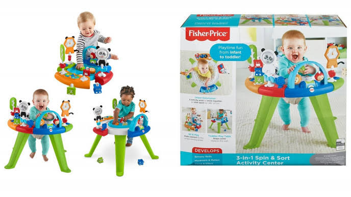 fisher price activity center 3 in 1